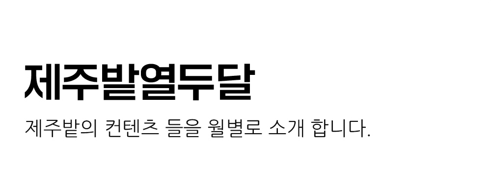 제주밭열두달